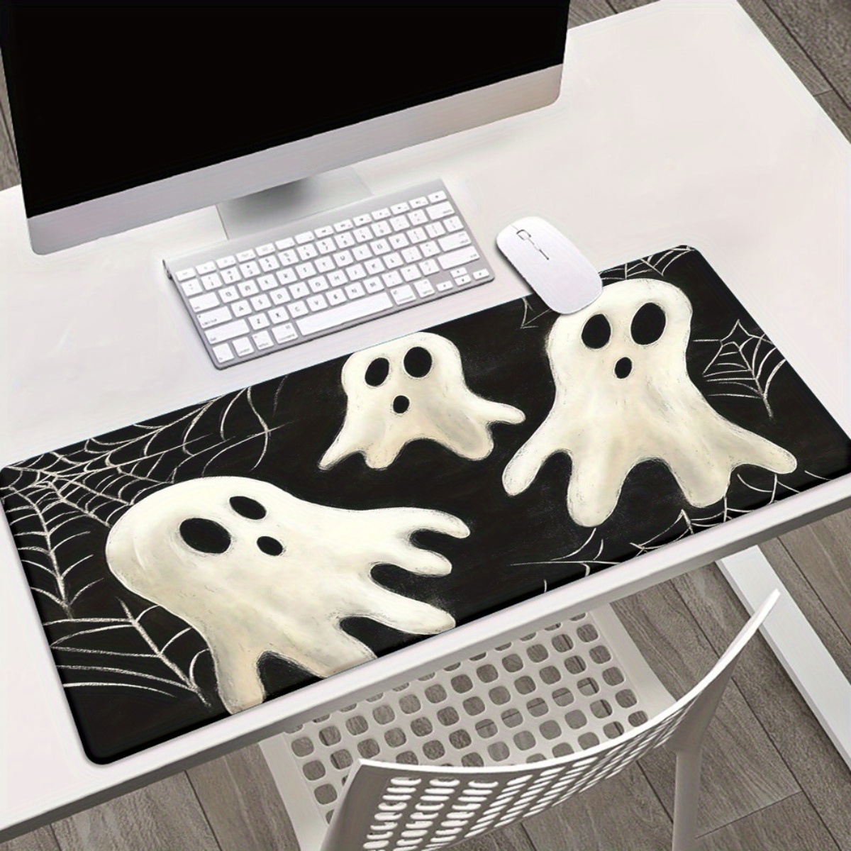 Anti-Ghosting Keyboard - Mouse Pad Ghost Web, Tapete de