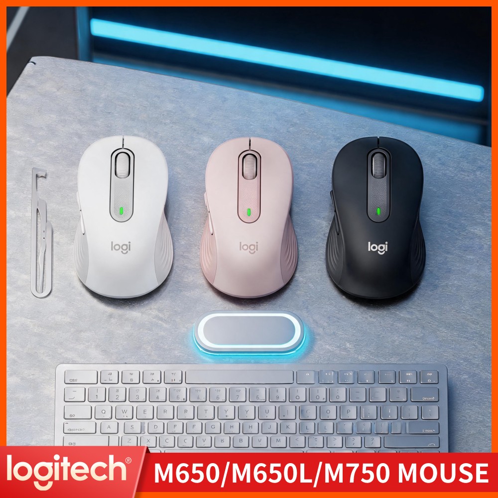 Pc Gaming Logitech - Mouse Sem Fio Ergonômico Logitech M650