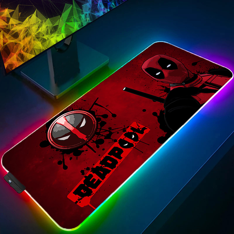 Pc Gaming Lounge - Led mouse pad jogos backlight lock