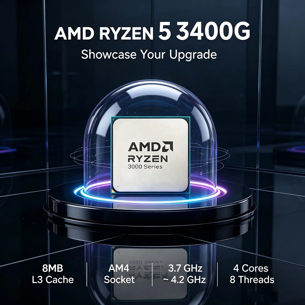 Pc Gaming Amd Ryzen 5 - Processador AMD Ryzen 5 3400G R5