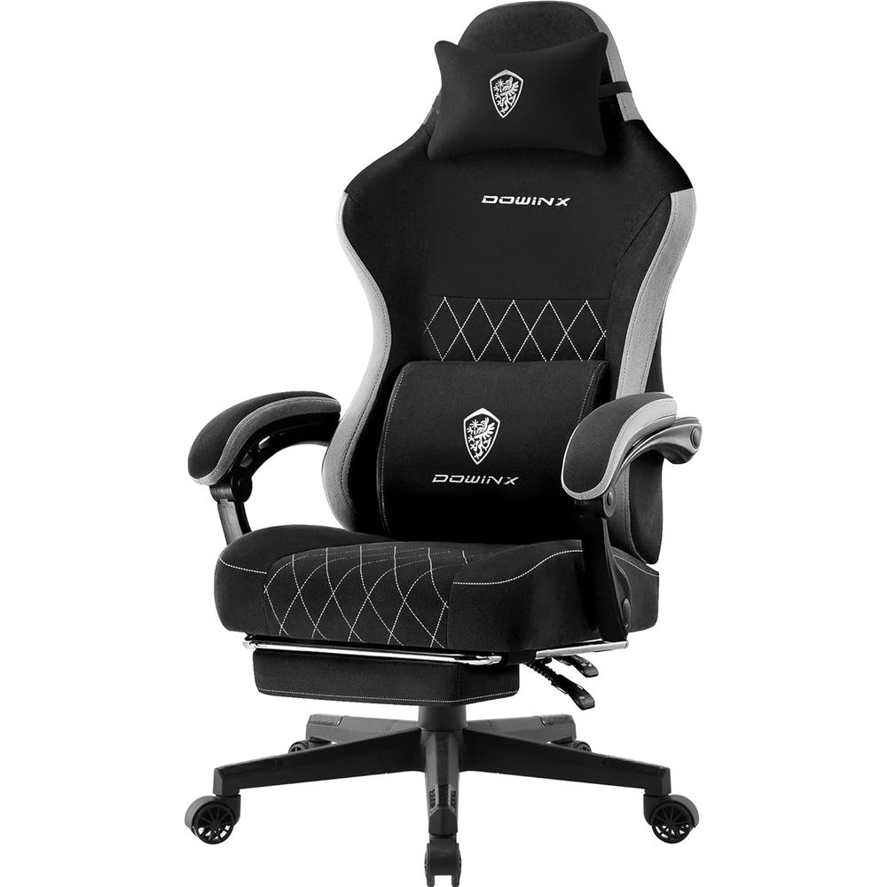 Gaming Chair - Cadeira de Jogos Ergonômica em Tecido