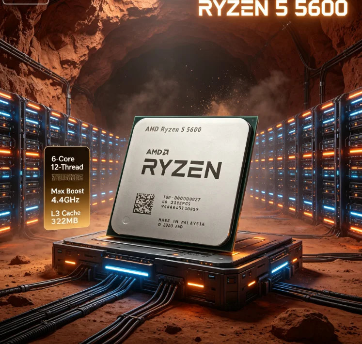 Amd Cpu Ryzen 5 - Processador de Desktop AMD Ryzen 5