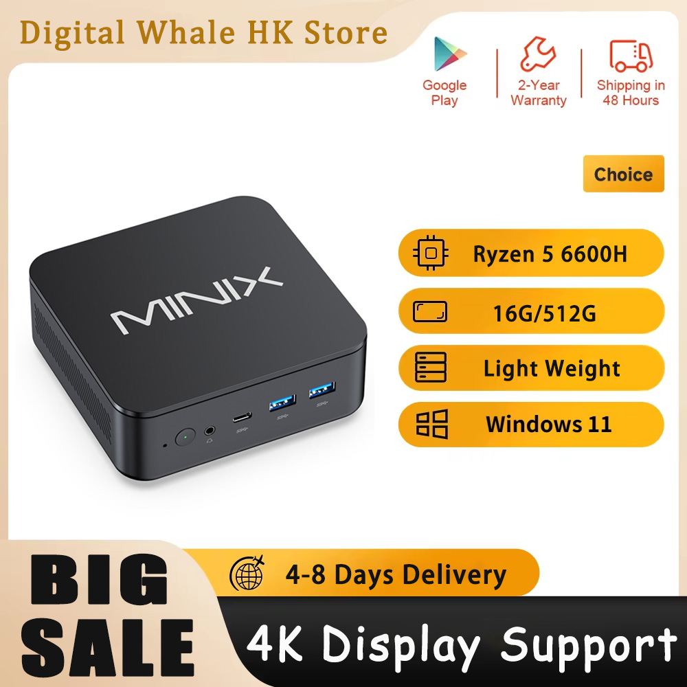 Pc Gaming Amd Ryzen 5 - MINIX NR660 LP Mini PC AMD