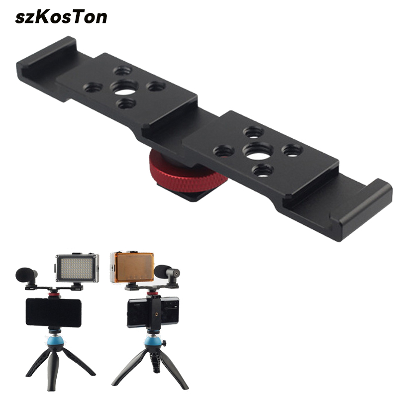 Dual Monitor Arm - Suporte de montagem de sapata fria