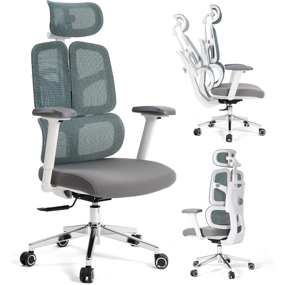 Gaming Chair - Cadeira de Escritório Ergonômica de Alta