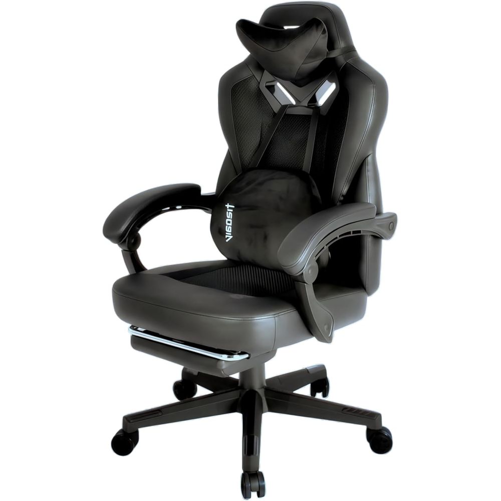 Gaming Chair - Cadeira de Escritório Ergonômica Reclinável com