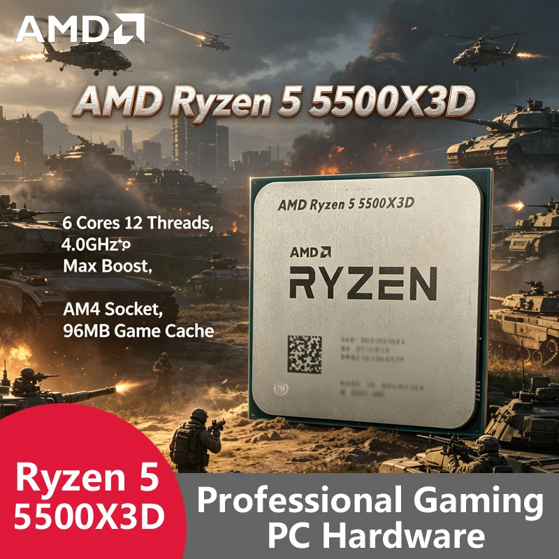 Pc Gaming Amd Ryzen 5 - Processador para jogos AMD Ryzen 5