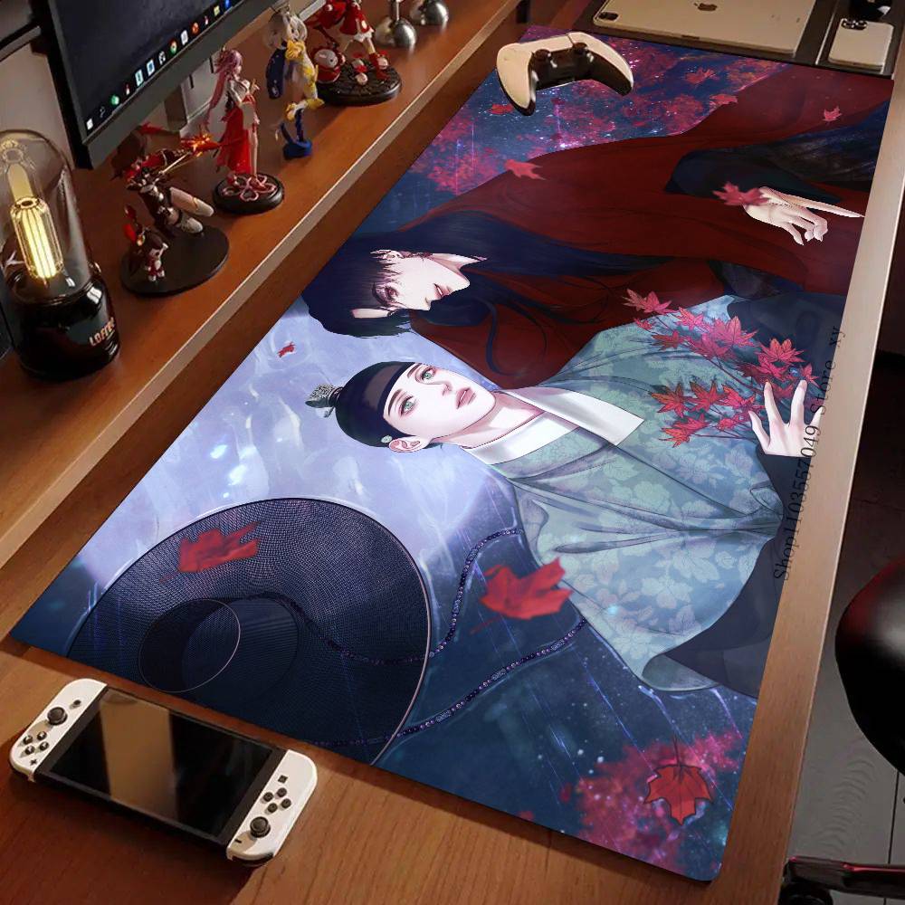 Anti-Ghosting Keyboard - Mousepad antiderrapante para jogos, manga the