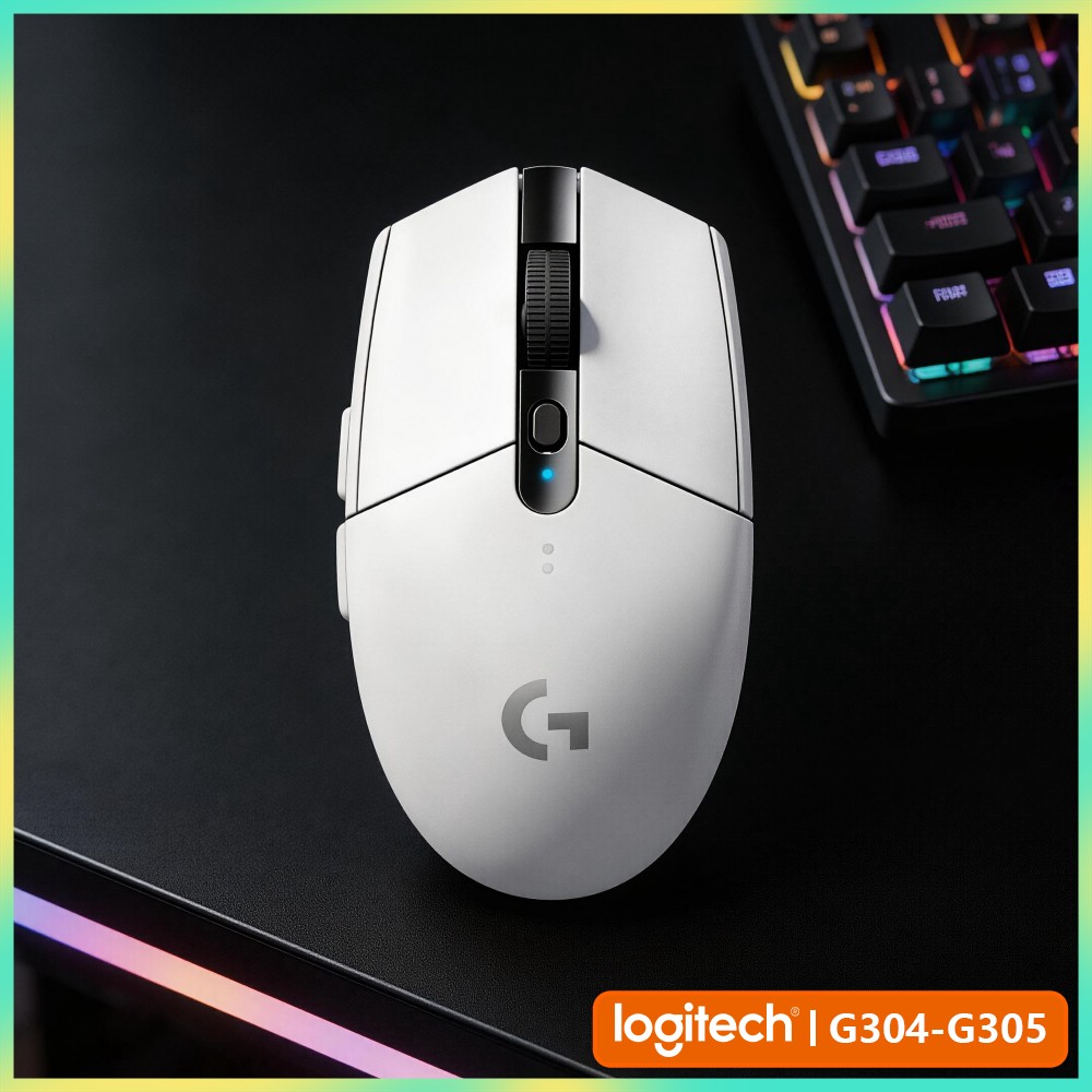 Pc Gaming Logitech - Mouse Gamer Logitech G305 LIGHTSPEED Sem