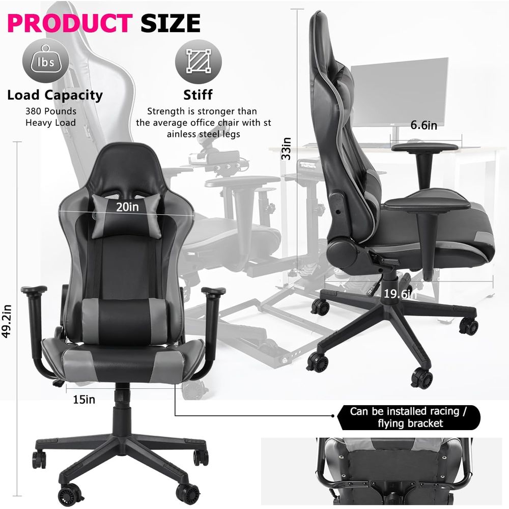 Cadeira de Jogos Reclinável co - Gaming Chair avaliação e preço