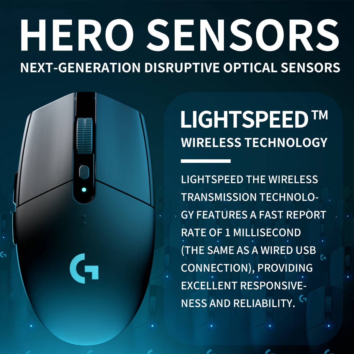 Mouse Sem Fio Logitech G304 12 - Pc Gaming Logitech avaliação e preço