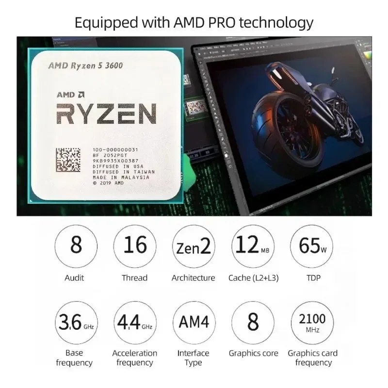 Processador CPU AMD Ryzen 5 R5 - Amd Cpu Ryzen 5 avaliação e preço