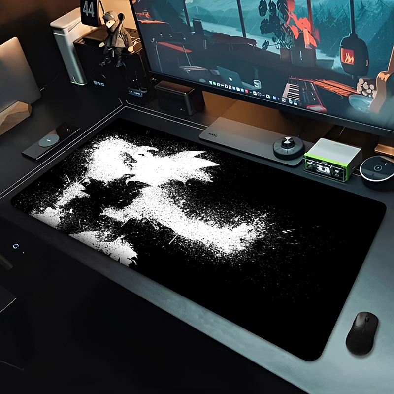 Mouse Pad Grande DBZ Black Ani - Pc Gaming Keyboard avaliação e preço