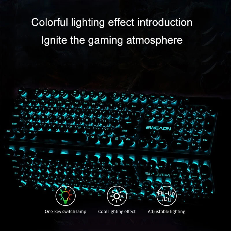 Conjunto de Teclado e Mouse co - Pc Gaming Keyboard avaliação e preço