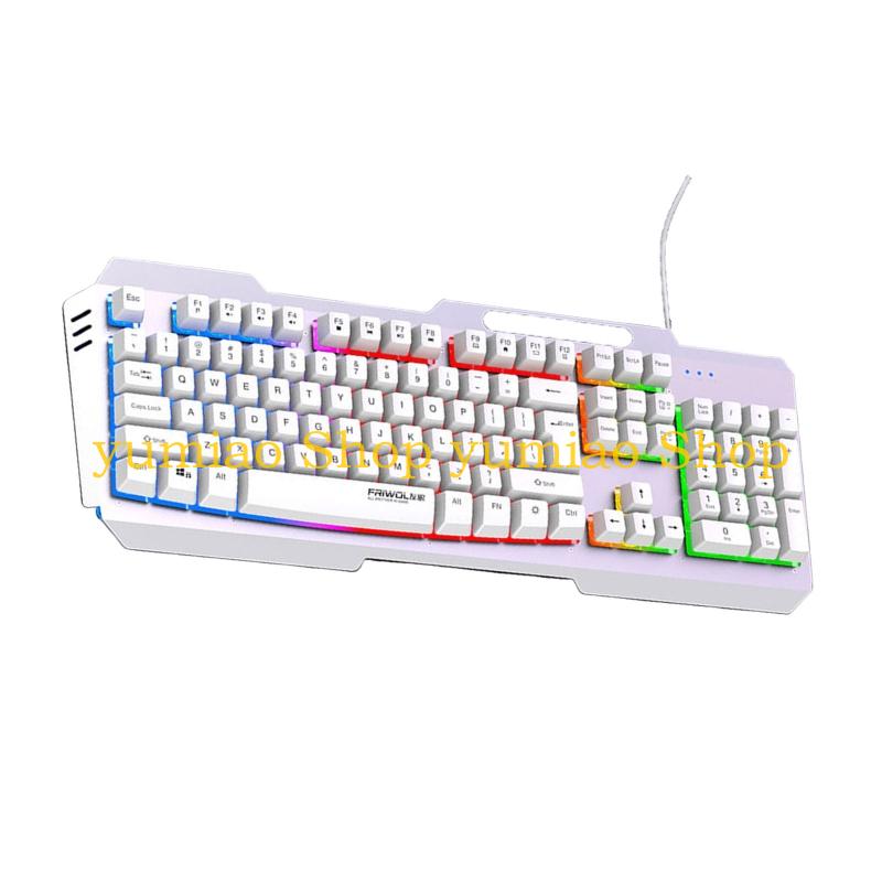 587B DS600 Teclado com fio ret - Anti-Ghosting Keyboard avaliação e preço