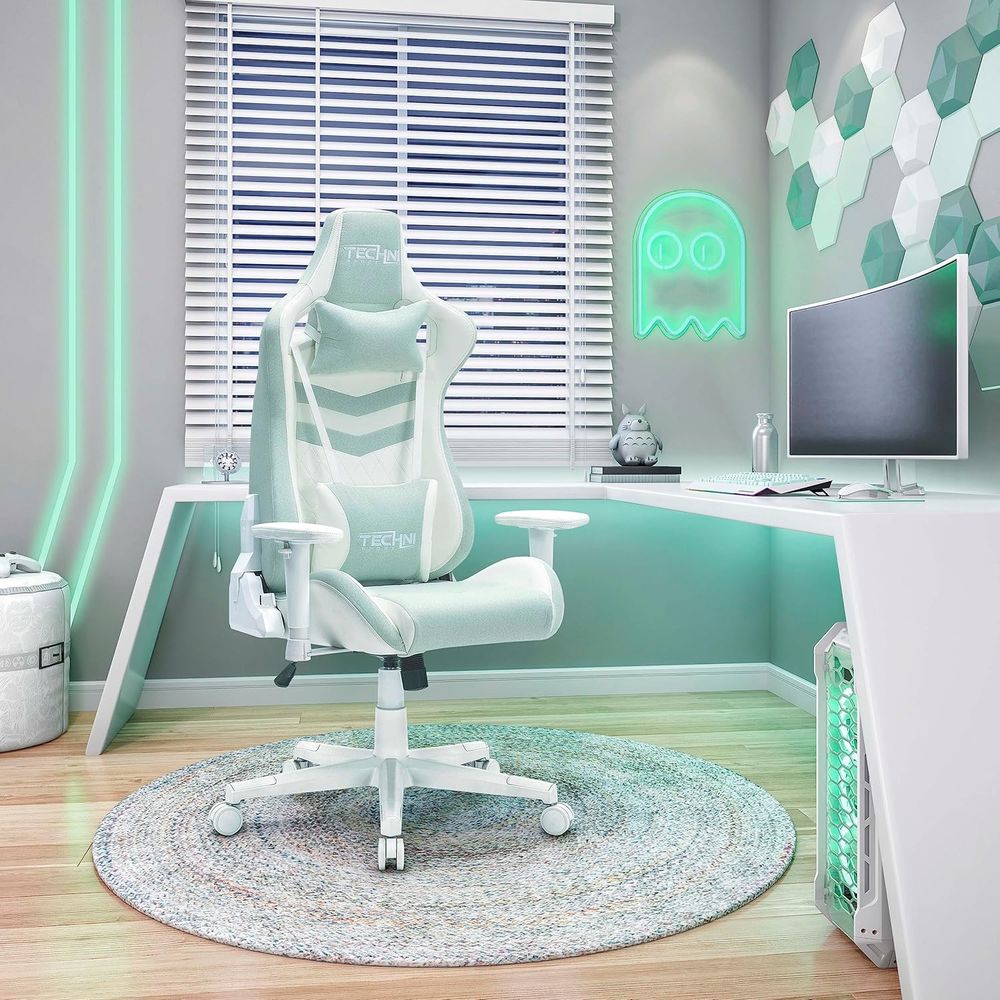 Cadeira de jogos em tecido mul - Gaming Chair avaliação e preço