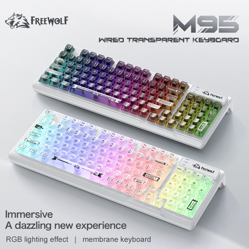 Teclado RGB Silencioso com Lay - Anti-Ghosting Keyboard avaliação e preço
