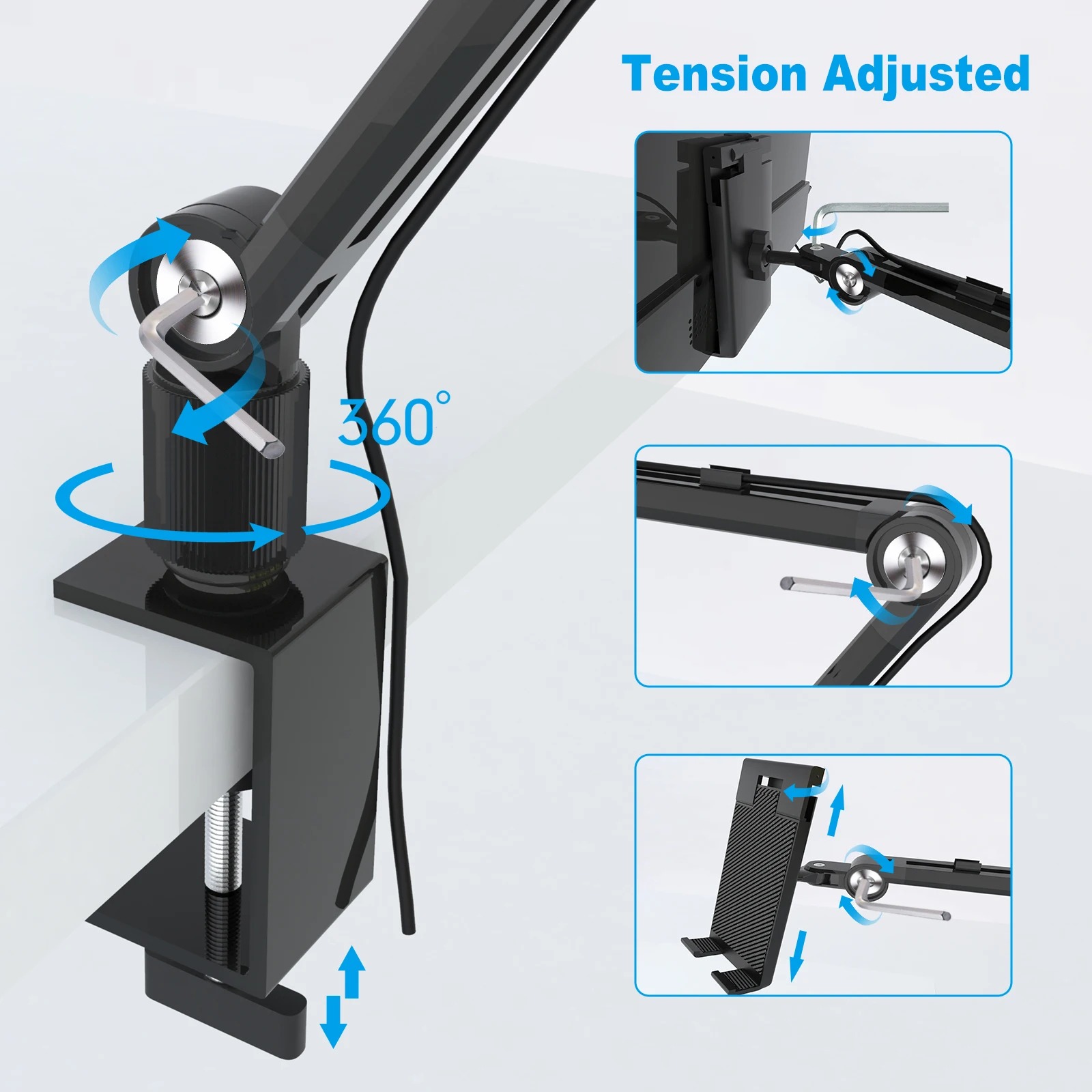 Suporte portátil para tablet 2 - Dual Monitor Arm avaliação e preço