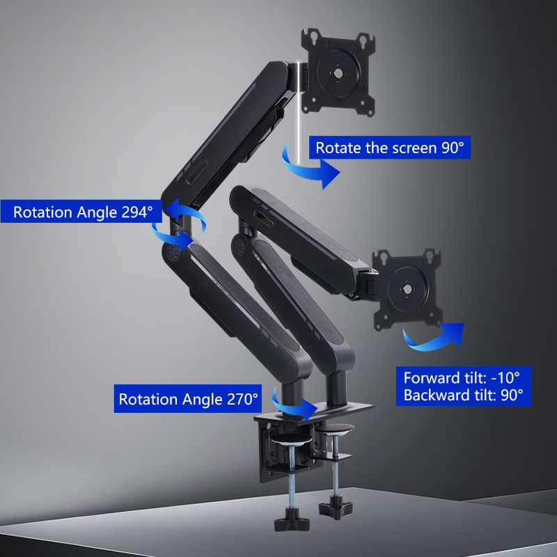 Suporte de Mesa com Mola a Gás - Dual Monitor Arm avaliação e preço