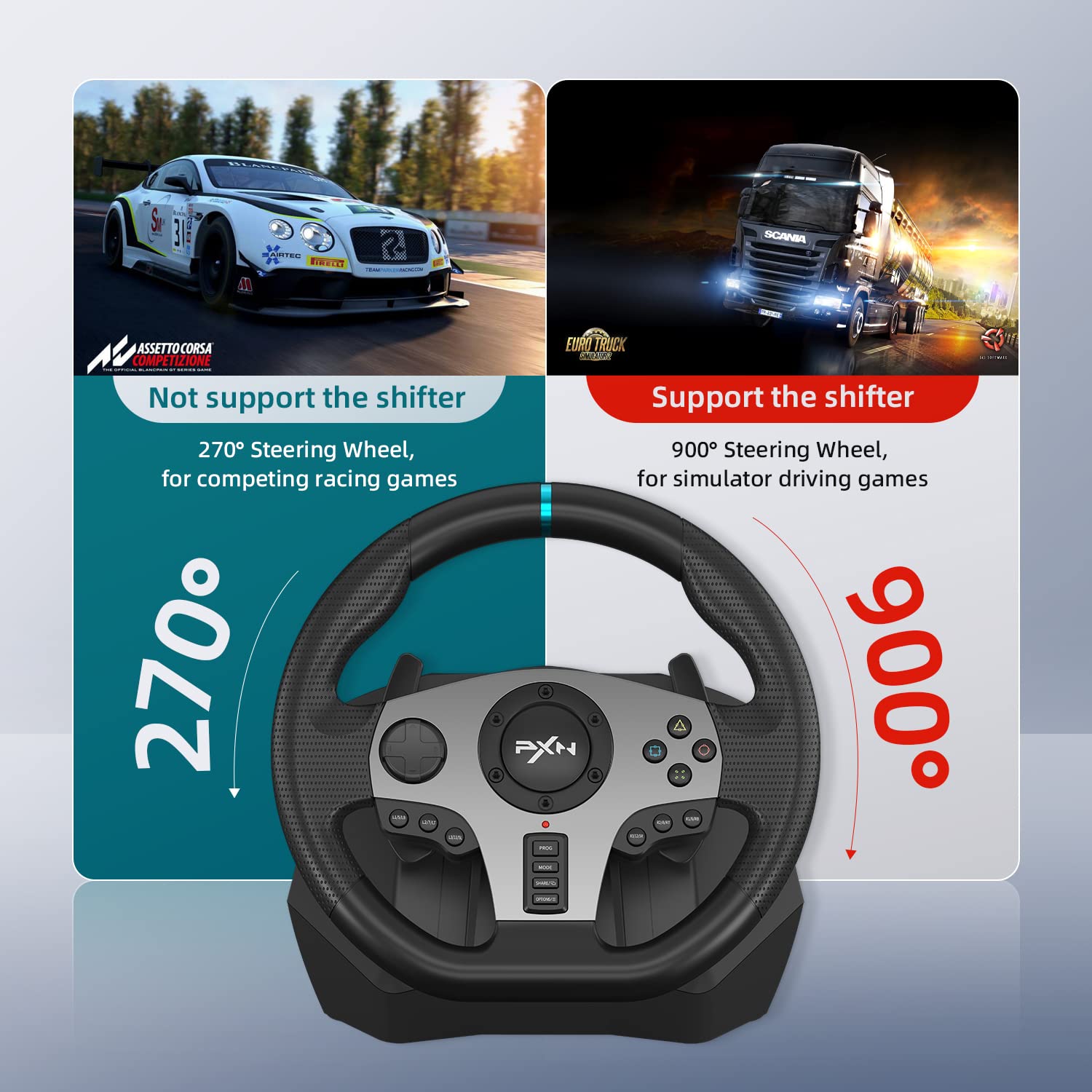 Volante para PC PXN V9 Volante - Pc Gaming Xgear avaliação e preço