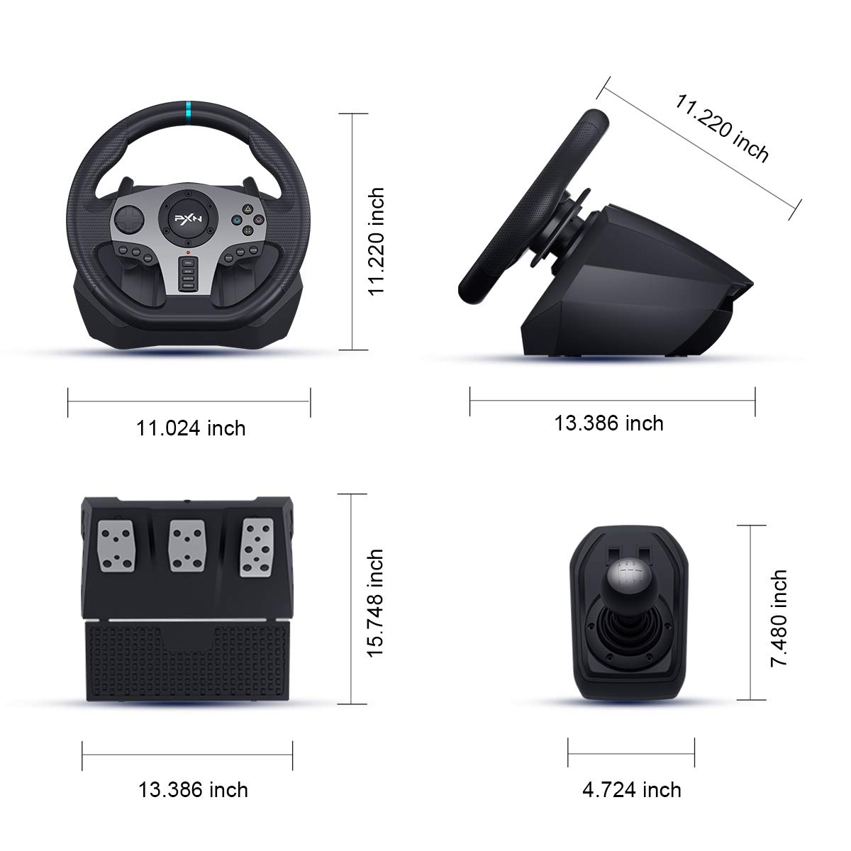 Volante para PC PXN V9 Volante - Pc Gaming Xgear avaliação e preço