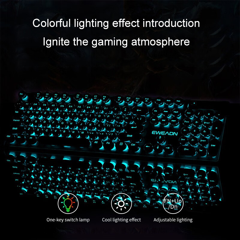 Teclado para jogos de máquina  - Pc Gaming Keyboard avaliação e preço