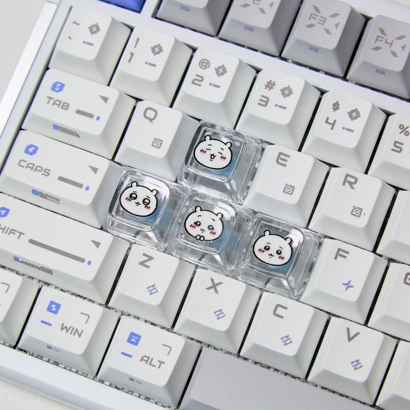 Chiikawa 4 peças de teclas per - Pc Gaming Lounge avaliação e preço
