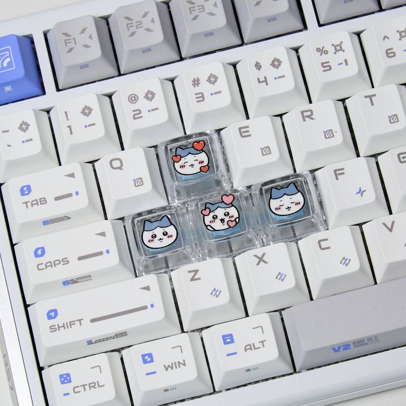 Chiikawa 4 peças de teclas per - Pc Gaming Lounge avaliação e preço