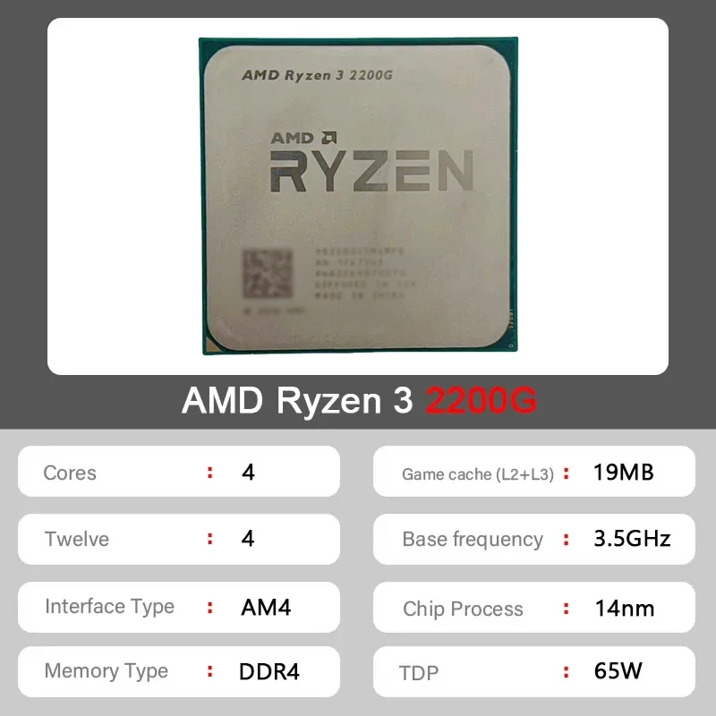 CPU AMD Usado Quad-Core Quad-T - Amd Cpu Ryzen 5 avaliação e preço