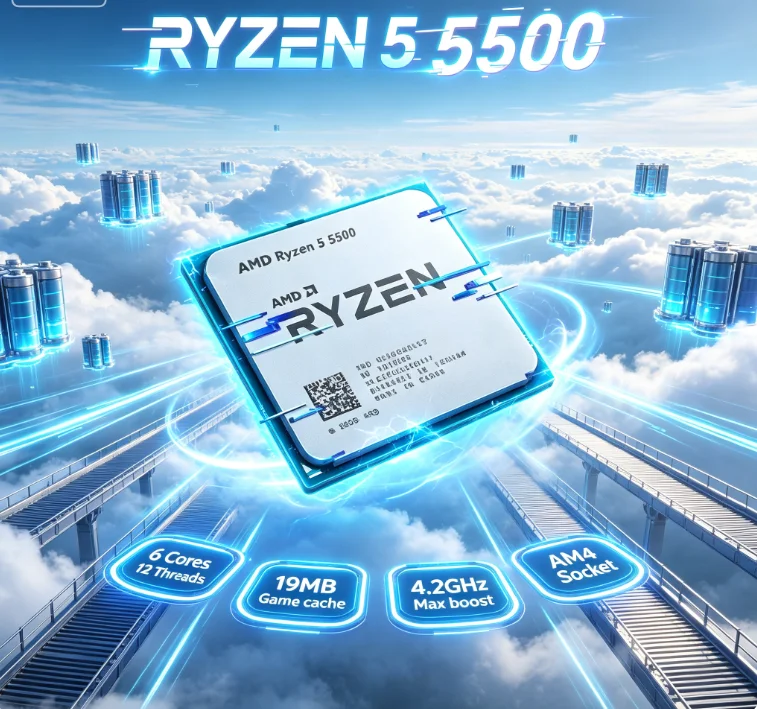 Processador AMD Ryzen 5 5500 R - Pc Gaming Amd Ryzen 5 avaliação e preço