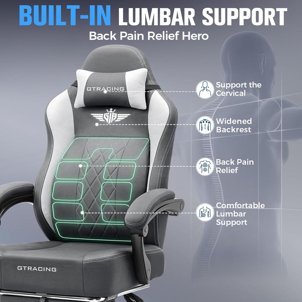 Cadeira de Gaming Ergonômica c - Gaming Chair avaliação e preço