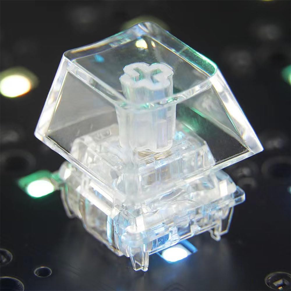 Teclas R4 transparentes em ABS - Anti-Ghosting Keyboard avaliação e preço