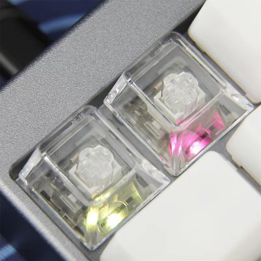 Teclas R4 transparentes em ABS - Anti-Ghosting Keyboard avaliação e preço