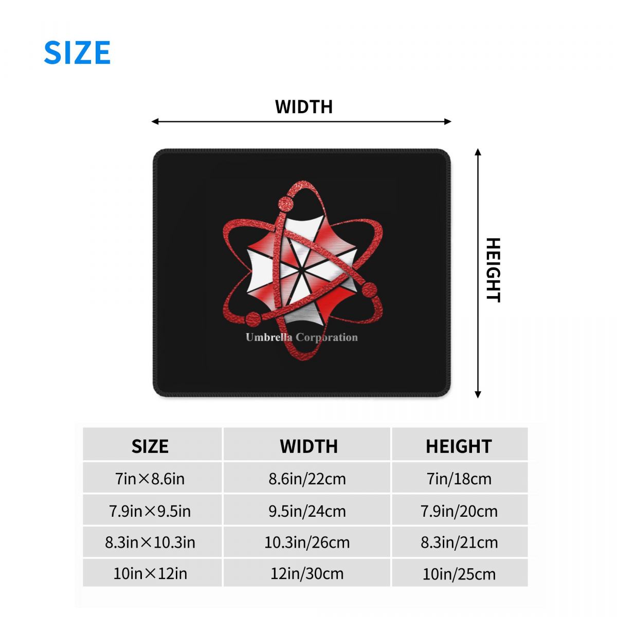 Mouse Pad Multi-tamanho Umbrel - Pc Gaming Umbrella avaliação e preço