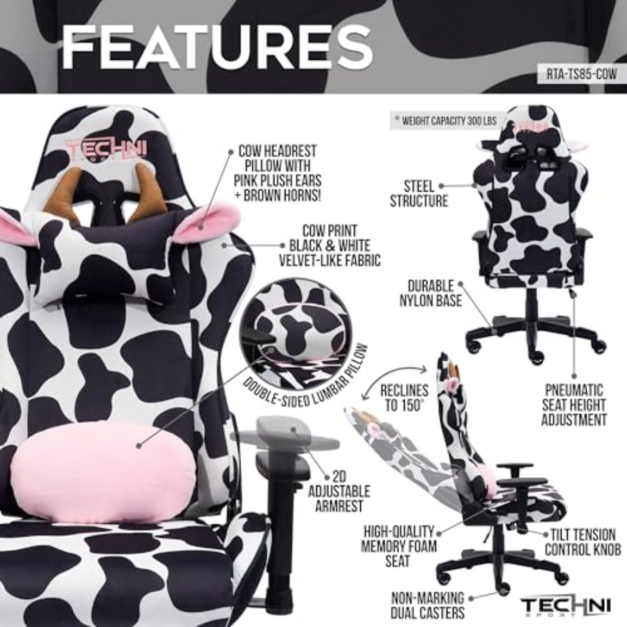 Cadeira gamer para uso em escr - Gaming Chair avaliação e preço