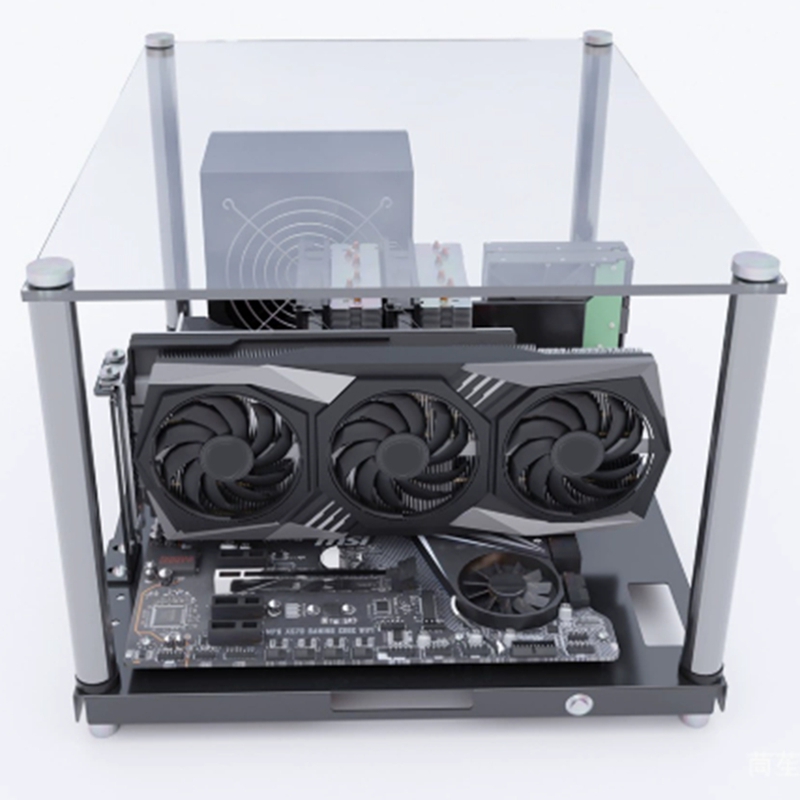 Gabinete Aberto para PC: Rack  - Pc Gaming Test avaliação e preço