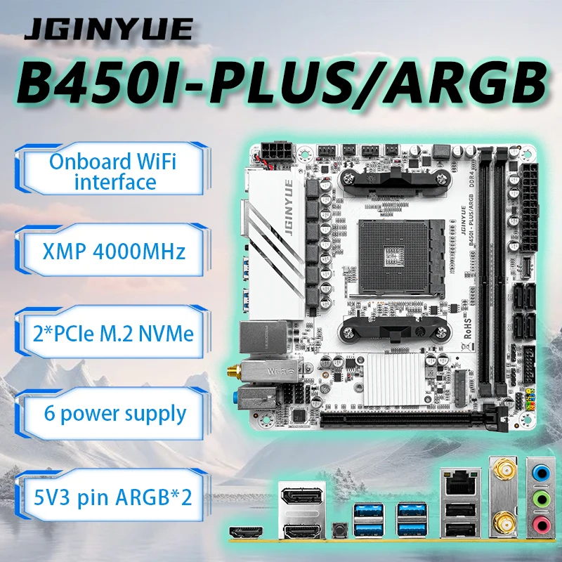 Conjunto de Placa Mãe JGINYUE  - Pc Gaming Amd Ryzen 5 avaliação e preço