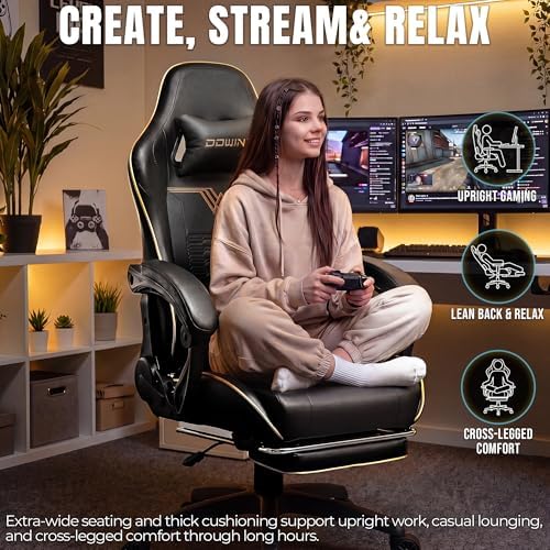 Cadeira Gamer Grande e Alta, 3 - Gaming Chair avaliação e preço