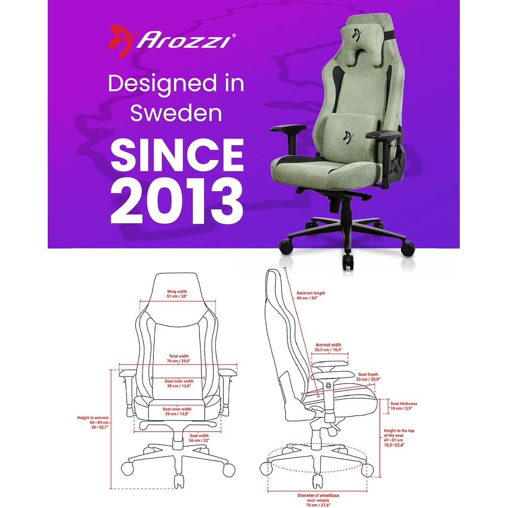 Cadeira de Jogos Ergonômica Gr - Gaming Chair avaliação e preço