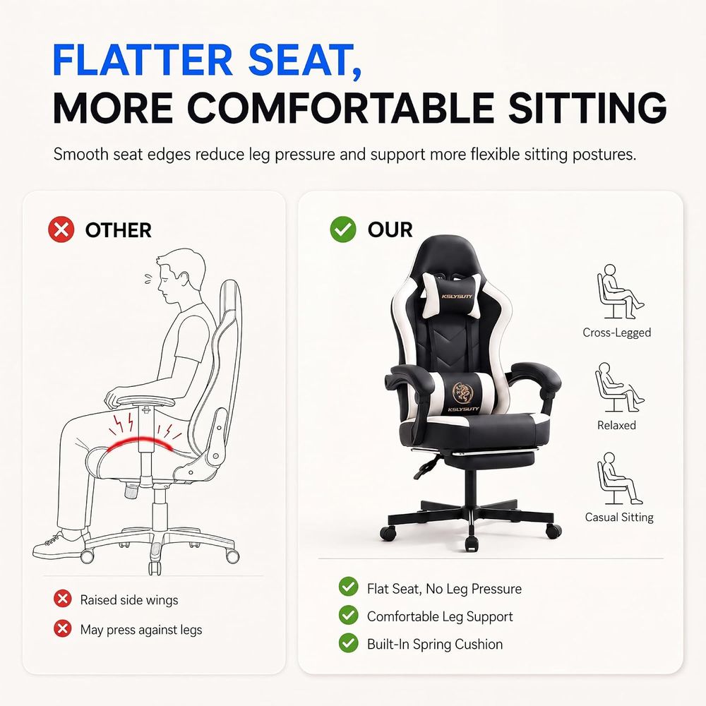 Cadeira Gamer para Computador  - Gaming Chair avaliação e preço