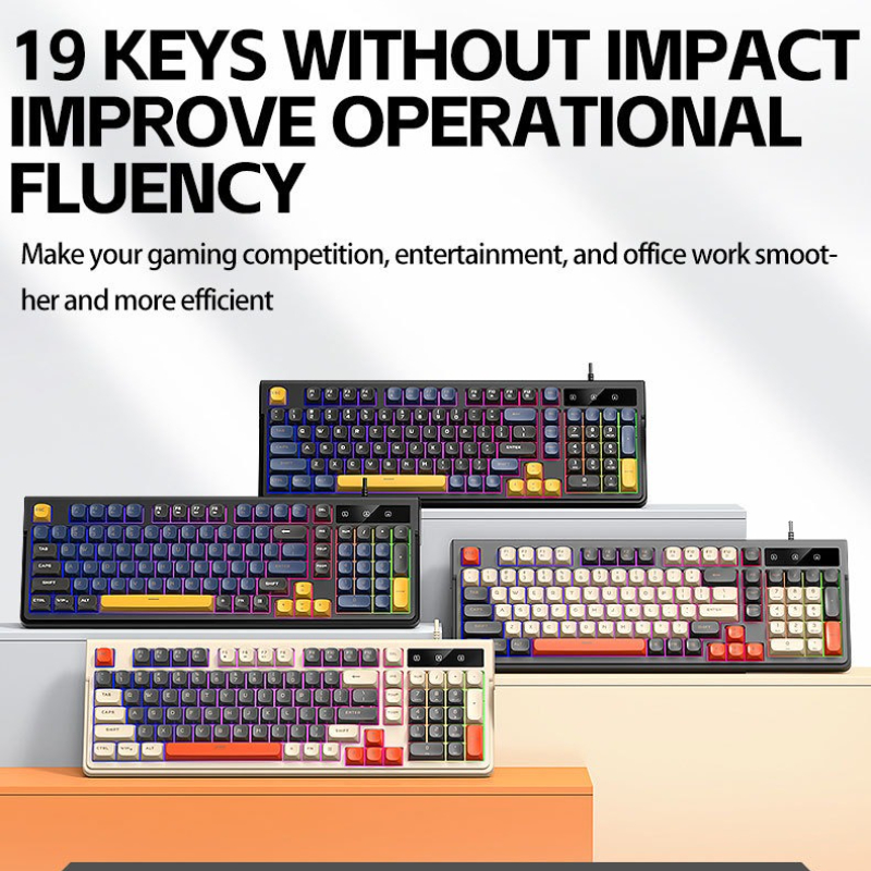 Novo Teclado Gamer T13 com Fio - Anti-Ghosting Keyboard avaliação e preço