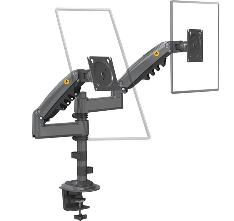 Suporte Duplo para Monitor NB  - Dual Monitor Arm avaliação e preço