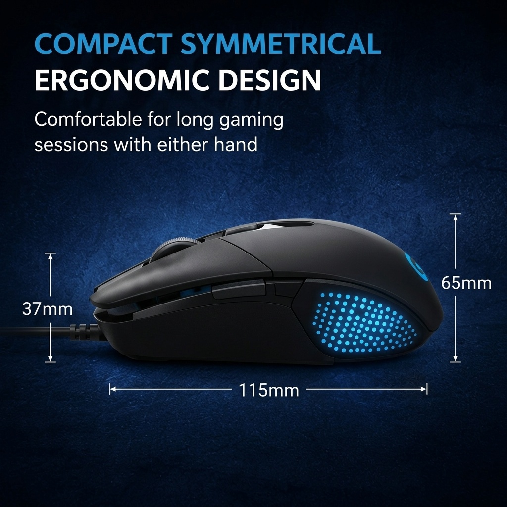 Mouse Óptico Com Fio Logitech  - Pc Gaming Logitech avaliação e preço