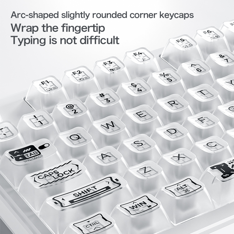 Teclado RGB Transparente com F - Anti-Ghosting Keyboard avaliação e preço