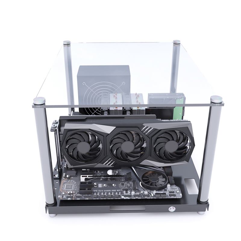 Gabinete Aberto para PC: Rack  - Pc Gaming Test avaliação e preço