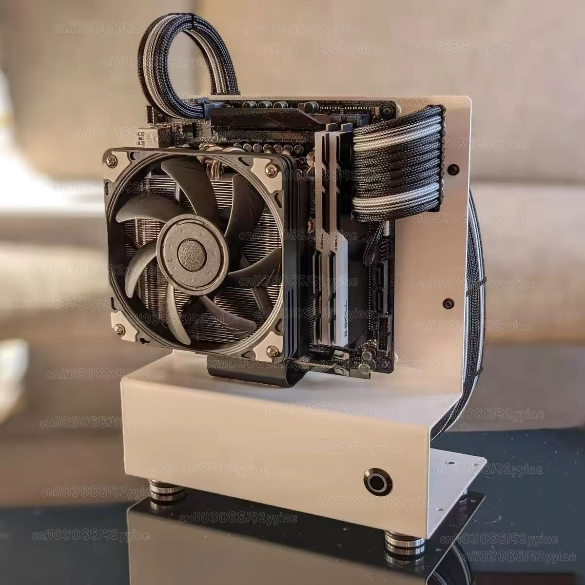 Mini estojo de estrutura abert - Pc Gaming Test avaliação e preço