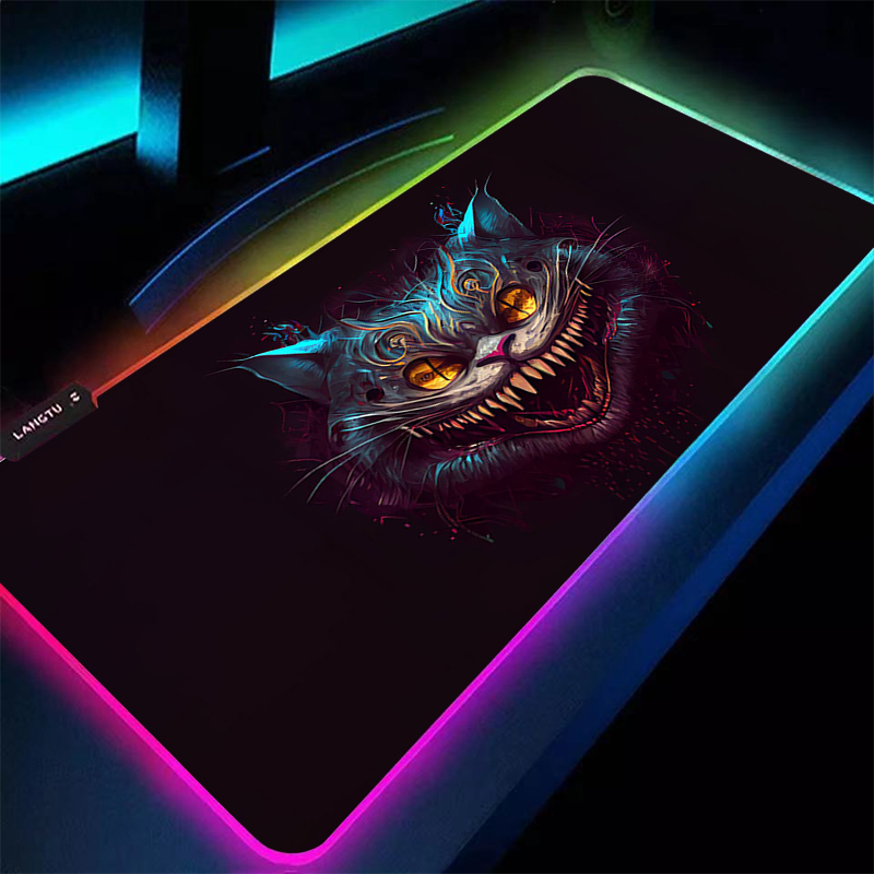 Grande mouse pad rgb a-aletas  - Pc Gaming Lounge avaliação e preço