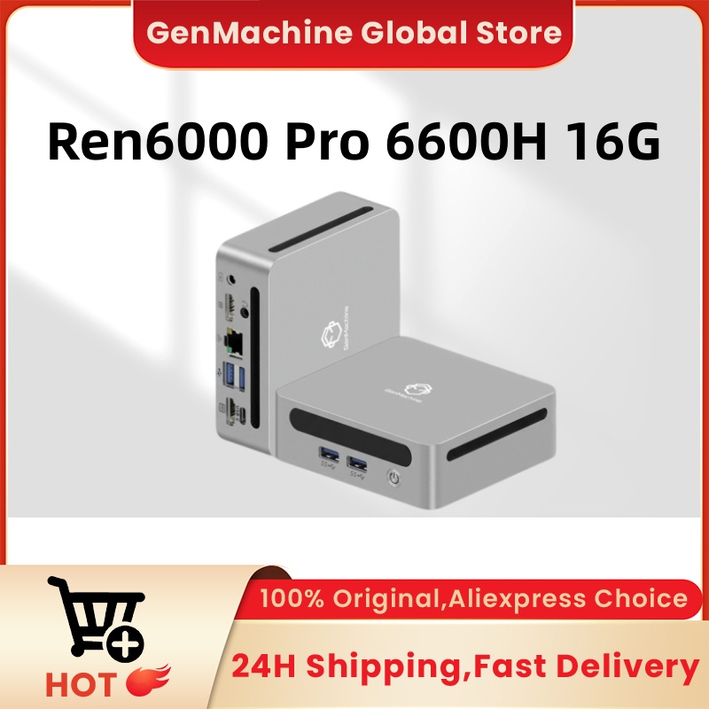GenMachine AMD Ryzen 5 6600H M - Pc Gaming Amd Ryzen 5 avaliação e preço